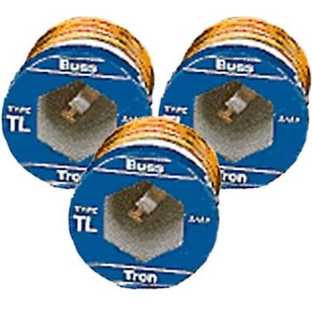 Eaton Bussmann Bussmann - Cooper BP-TL-30 3 Count 30 Amp Time Delay Plug Fuses BP/TL-30